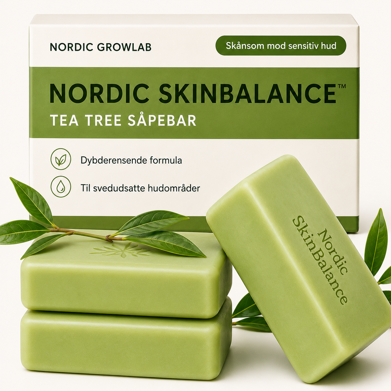 Nordic SkinBalance™ Danmark – Dybderensende kropsbar til svedudsatte hudområder