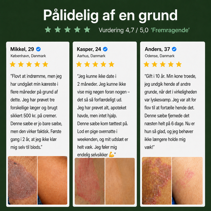 Nordic SkinBalance™ Danmark – Dybderensende kropsbar til svedudsatte hudområder