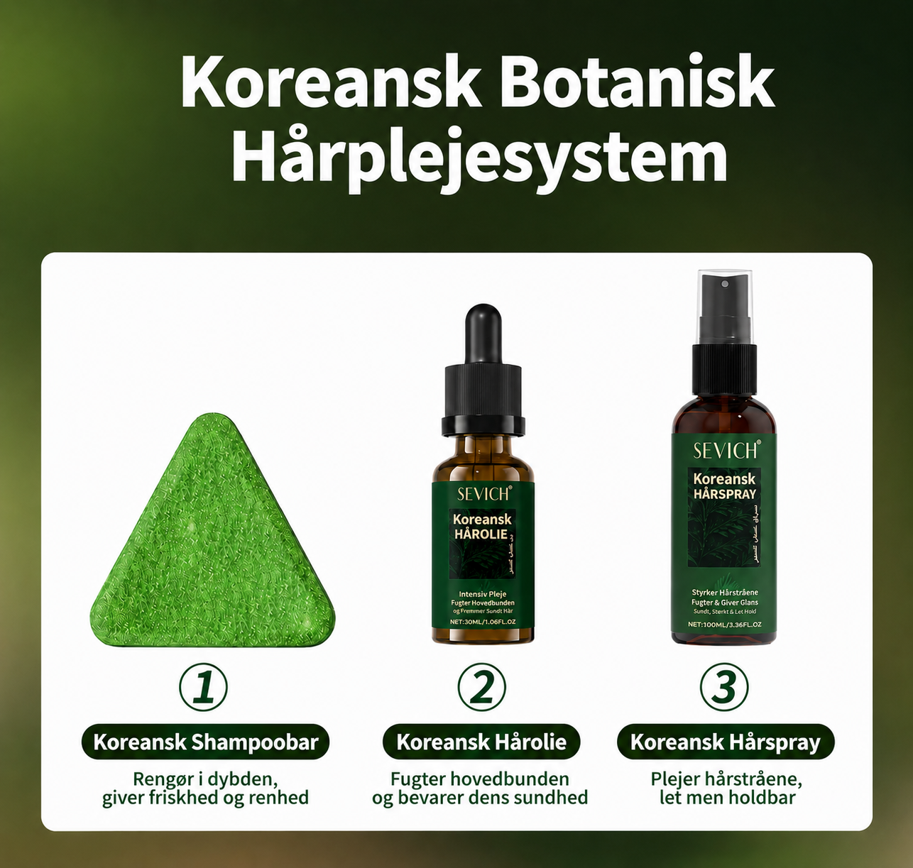 Koreansk ScalpRevive™ Trin 3: Daglig Hårvækstspray